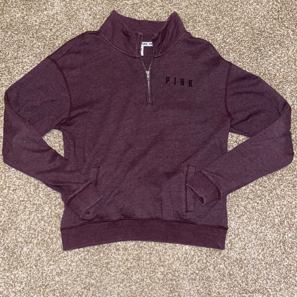 Pink Quarter Zip